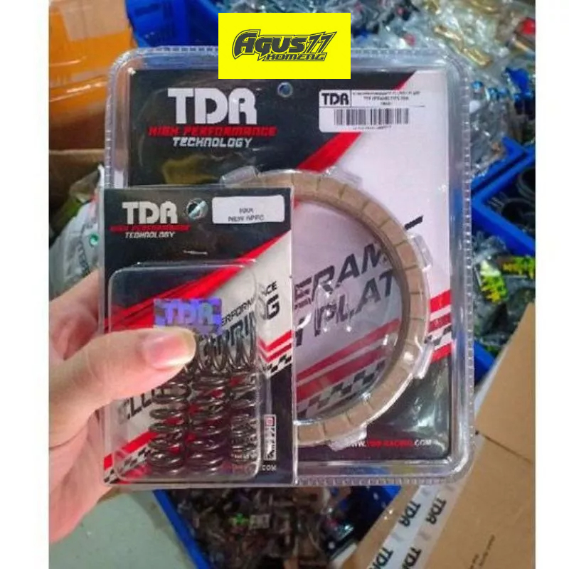 PAKETAN 1SET KAMPAS KOPLING RACING TDR RX KING + PER KOPLING TDR RACING YAMAHA RX KING