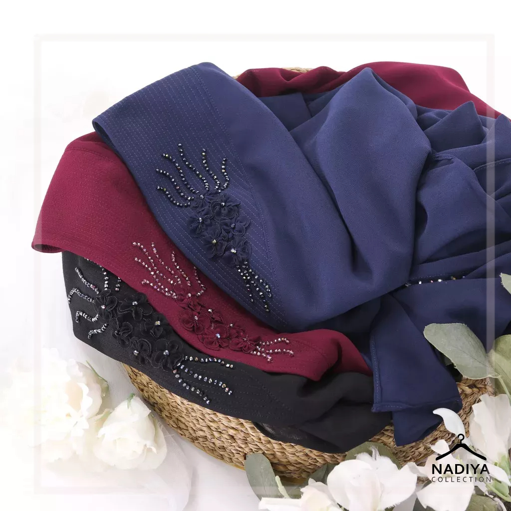 Hikmat Prive - Lva Azzahra Series - Khimar Syari Kanaya A by Nadiya Collection