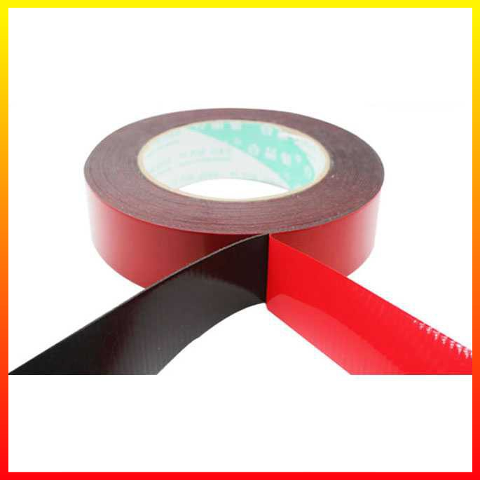 Perekat Tape Dua Sisi Lakban Double Tape 3M Busa Serba Guna Size 10m Resistensi Kuat TaffPACK - 7UHZ01RE