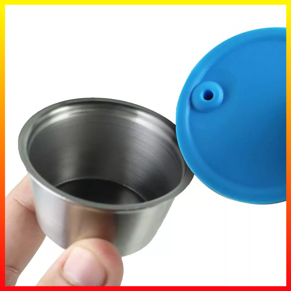 Kapsul Dolce Gusto Stainless Steel Filter Kopi Isi Ulang Cangkir Polong Dapat Digunakan Kembali iCafilas IC3 - EQHZ0NSB