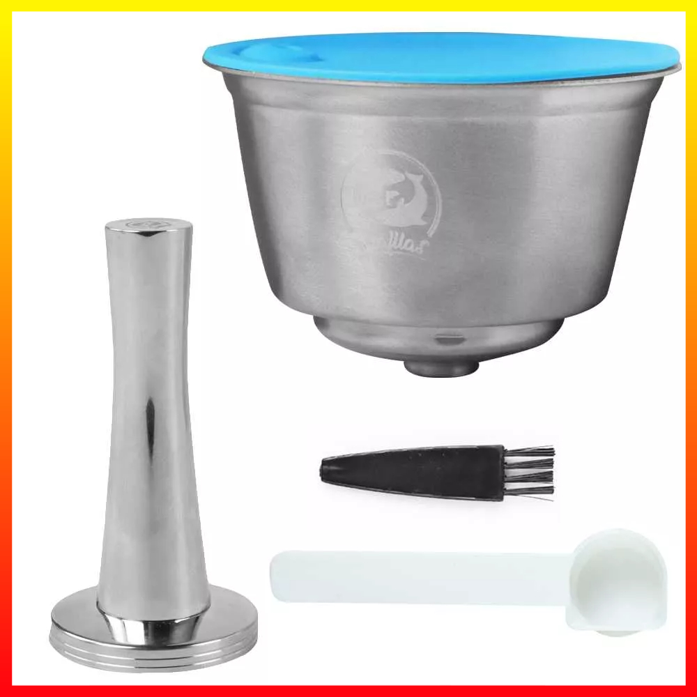 Kapsul Dolce Gusto Stainless Steel Filter Kopi Isi Ulang Cangkir Polong Dapat Digunakan Kembali iCafilas IC3 - EQHZ0NSB