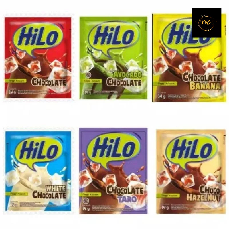 

Susu Hilo 14 Gr - Hilo Sachet Tinggi Kalsium All Variant 1 Receng (10 Sachet)