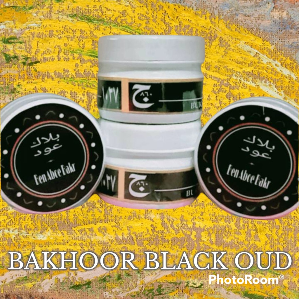 BUKHUR BUHUR BAKHOOR DUPA TABUR BLACK OUD