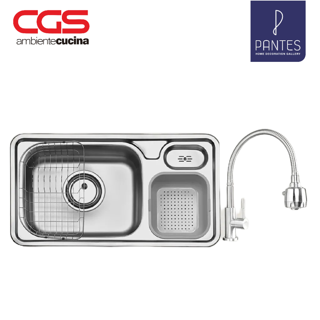 Bak Cuci Piring / Washbak CGS FIRENZE WITH KRAN MILAN