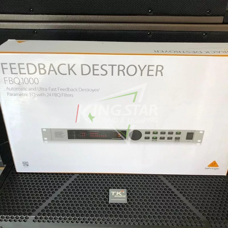 Behringer FBQ1000 Anti Feedback Destroyer FBQ 1000 Storing Audio