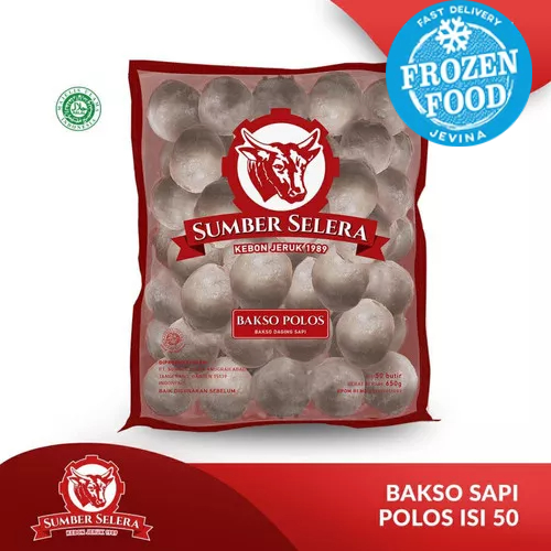 

Sumber Selera Bakso Sapi Polos Isi 50 600g