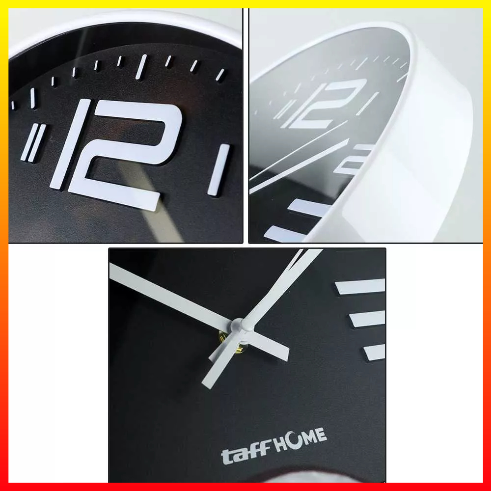 Jam Dinding Dekoratif Gaya Nordic Simple Dan Modern Klasik Murah Mewah Sederhana Untuk Kantor Hotel Ruang Tamu TaffHOME H6588 - OMHZYRBK
