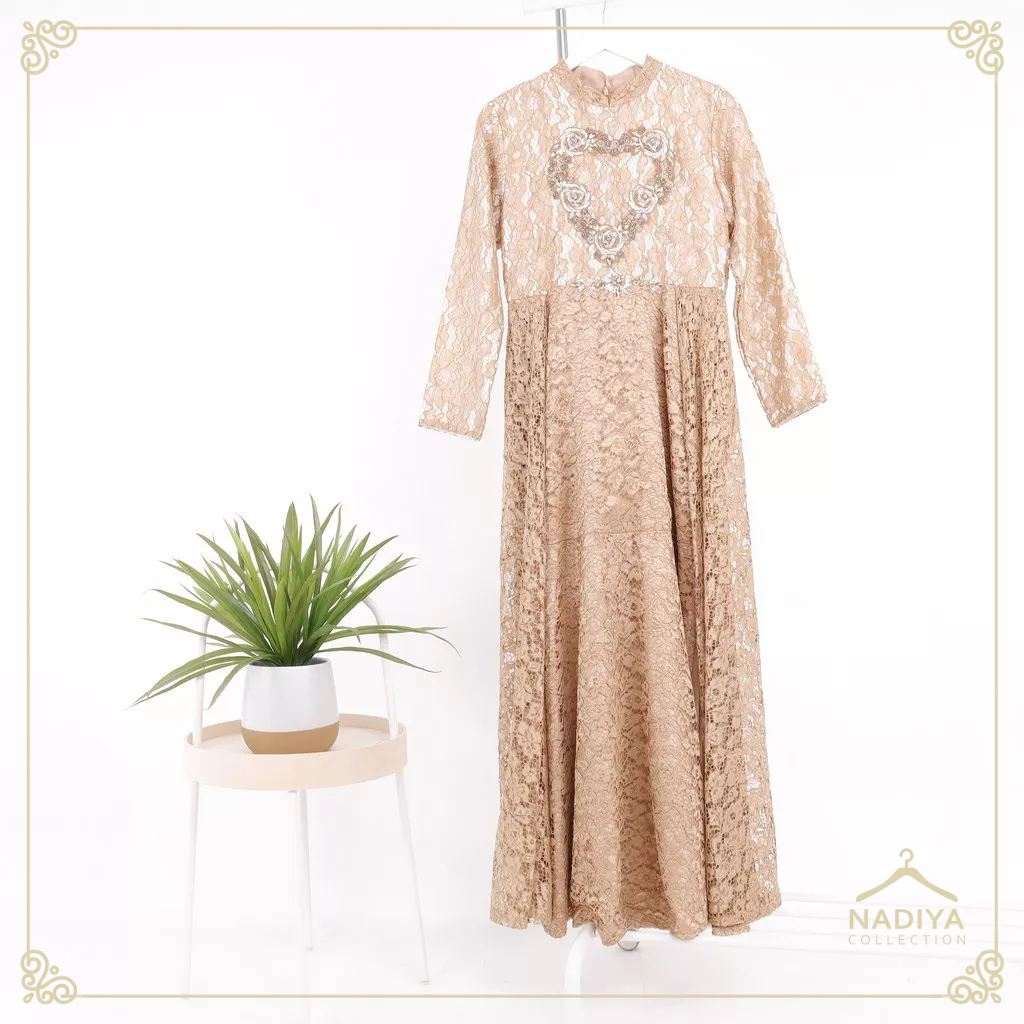 Abaya Nur Hikmat - Dress Prive Ismi Hearty by Nadiya