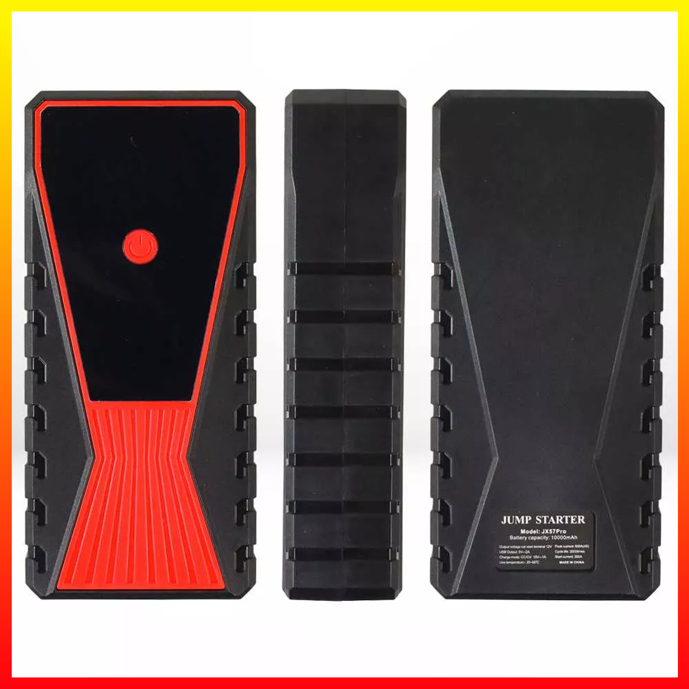 PowerBank Layar LCD Tipe-C Jump Starter Mobil Senter USB 12V 10000mAh JXIANG POWER JX57Pro - 7CWB0ABQ