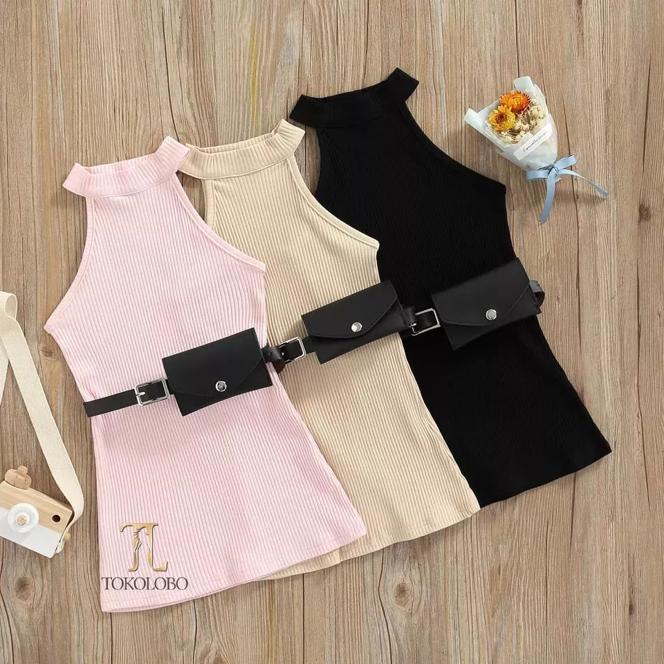 tokolobo 12.12 BIRTHDAY DRESS ANAK VEDRI ( TANPA BELT )