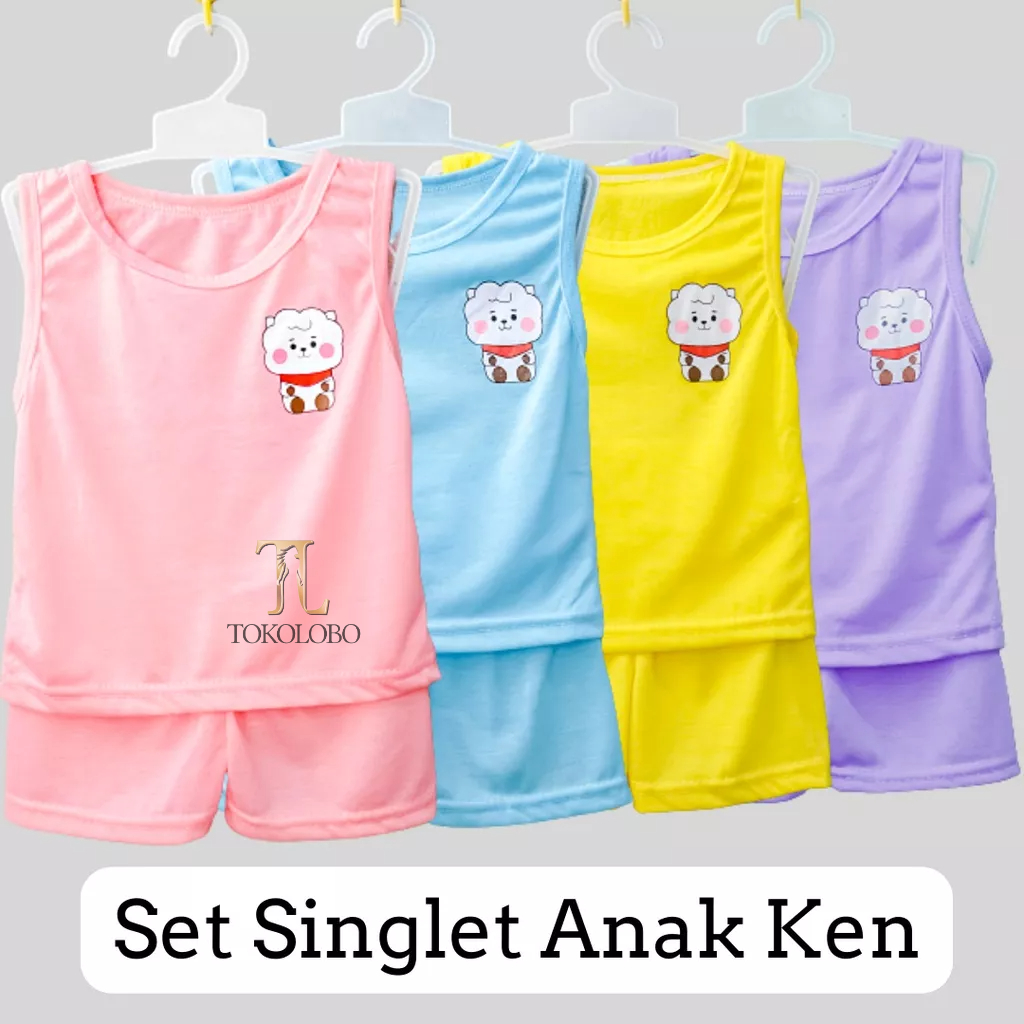 tokolobo Set Anak Singlet Ken