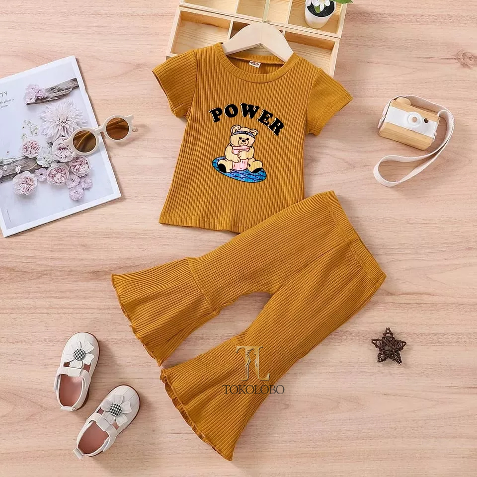 tokolobo SET ANAK perempuan KYLA ( Power ) DTF Print