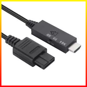 N64 Ke HDMI Converter Kabel 1080P n64 ke HDMI HDTV Adaptor Untuk Nintendo SNES / NGC / SFC / Konsol Game ke HDMI Plug And Play TWISTER.CK CK9 - 7CVA06BK