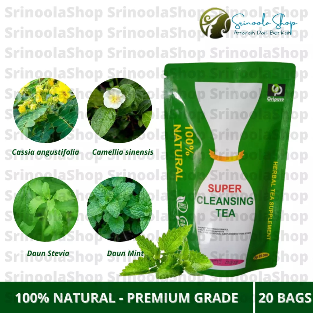 

Detox Tea Slimming Tea Herbal PELANGSING BADAN - Isi 20 kantong