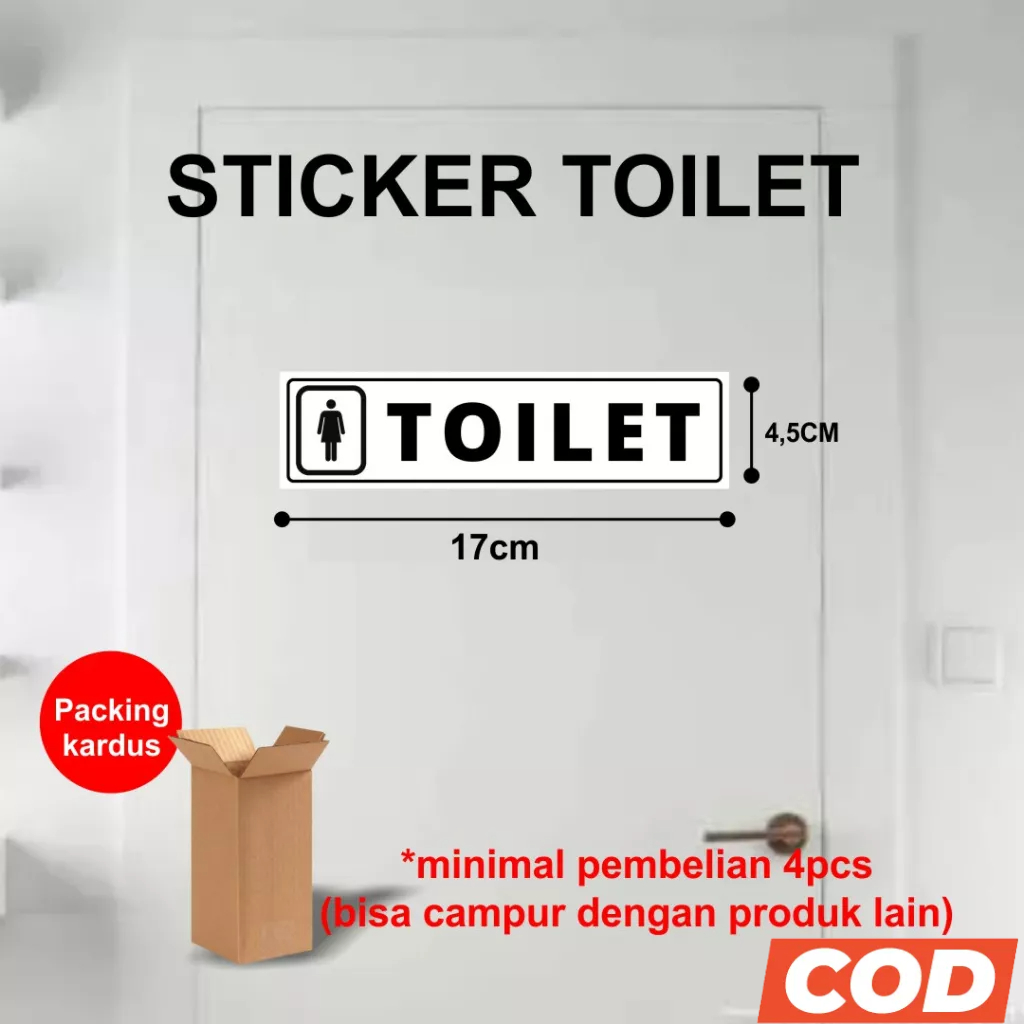 

Stiker Toilet Pria / Wanita