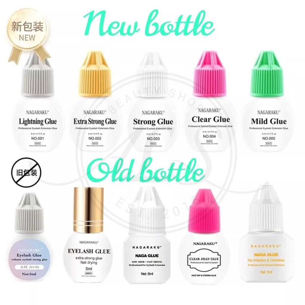 Sky Glue S+ 5ml (red cap) Sky Rose / sky red ORIGINAL 100% for eyelash extension / NAGARAKU / Sky Rose / Sky Red