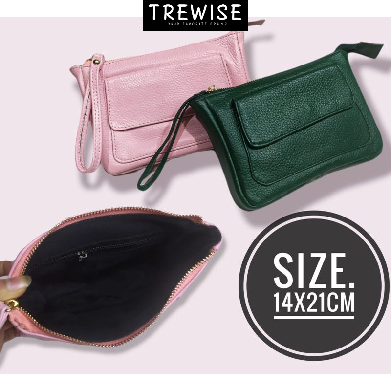Tas kulit wanita / clutch bag / pouch bag / Velly bag