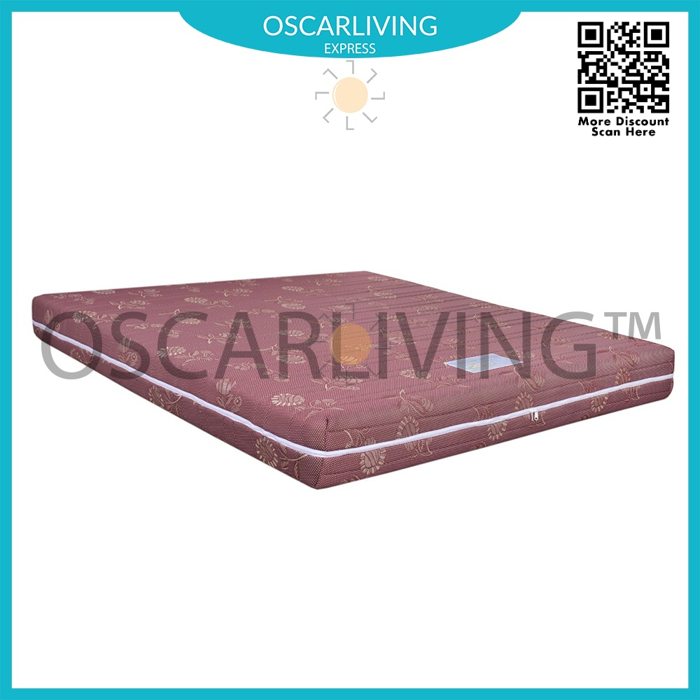 Saveland Ultra Super Rebounded Tebal 25 Cm Merah Mattress Only [Khusus Jabodetabek]