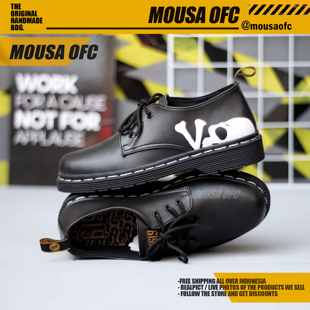 Sepatu Docmart Formal Oxford Kerja Skul Pria