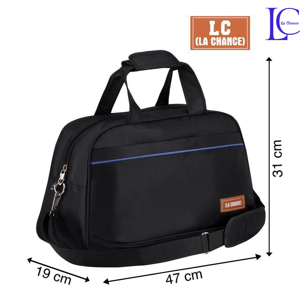 TRAVEL BAG LC 100 / HAND CARRY / KOPER LUGGAGE ORGANIZER (3 WARNA) Hitam,Merah,Biru