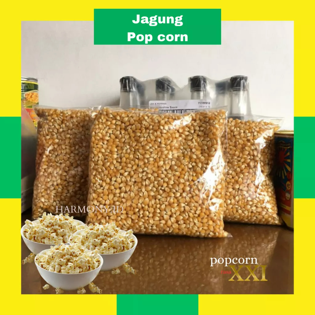 

Jagung Popcorn Bestpop PREMIUM MURAH Repack Non GMO Mentah Butterfly