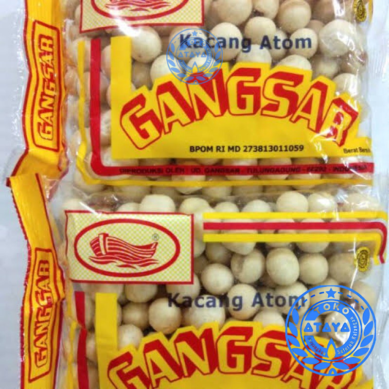 

IV Kacang Atom Gangsar 140gram / Kacang Gangsar / kacang sanghai