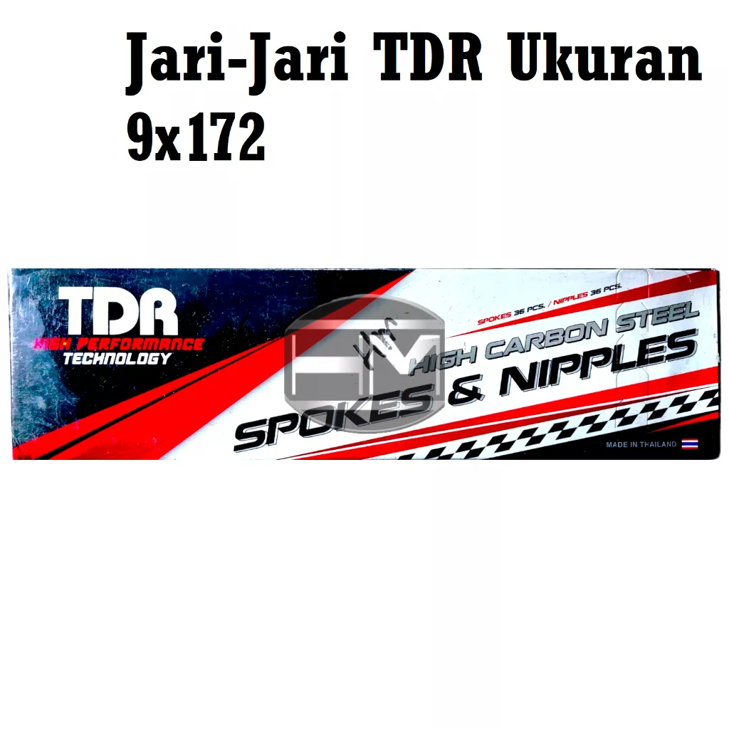 JARI JARI RUJI TDR 9X172 MEREK TDR