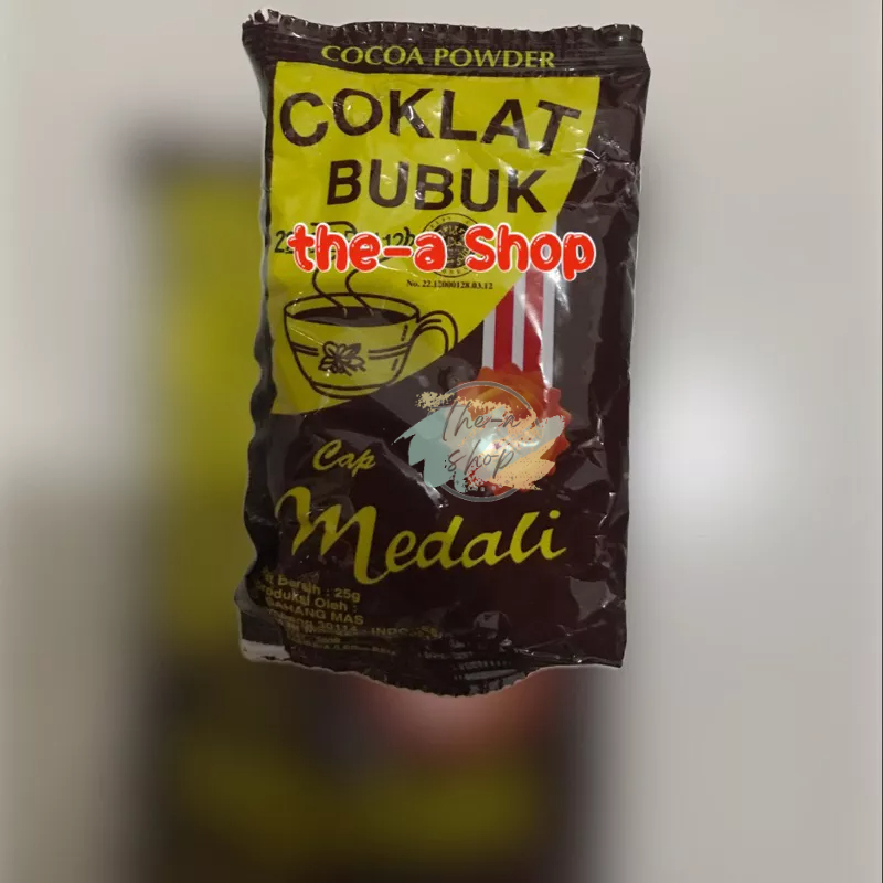 

coklat bubuk cap medali 25gr cokelat bubuk