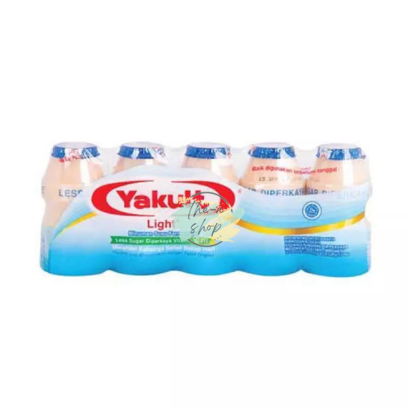 

Yakult light less sugar pack isi 5 pcs