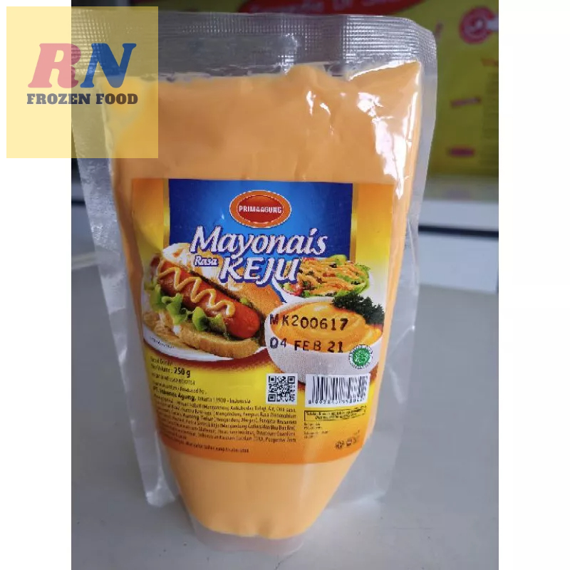 

Prima Agung Mayonaise Keju Recheese 250 gr