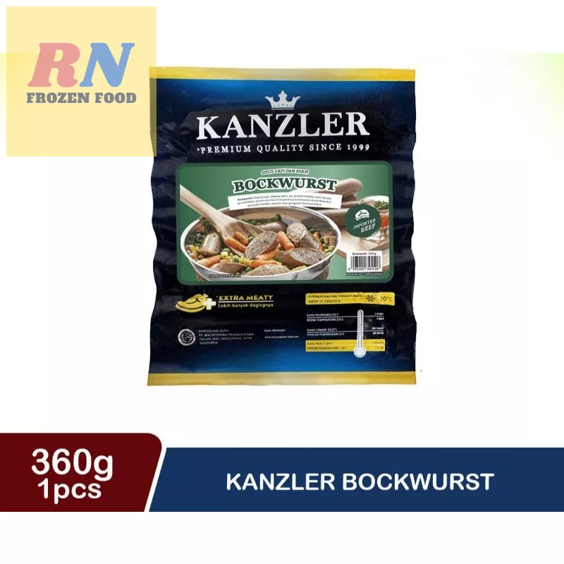 

KANZLER Sosis Bockwust 360 gr