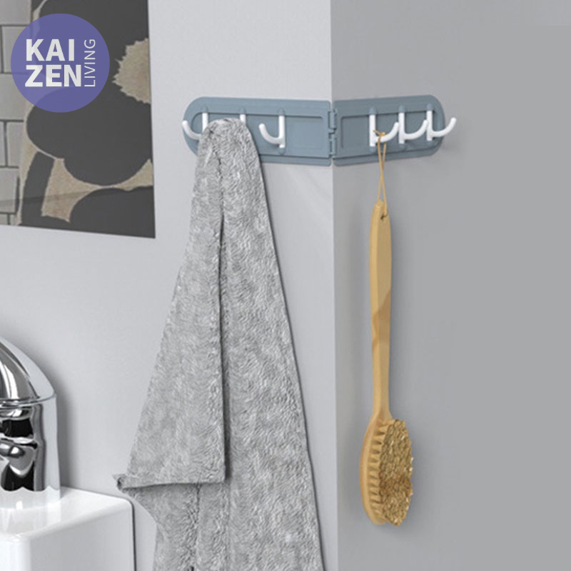 [Kaizen Living] Gantungan Hook Sudut Multifungsi Corner Hanger Hook