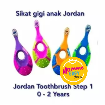 Pasta Gigi Jordan Oral B Sikat Gigi Anak stages 1-2/ Sikat Gigi Pasta Bayi Dan Anak