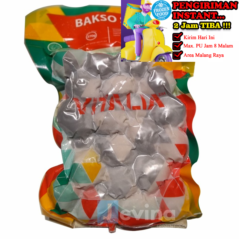 

Vitalia Bakso Sapi 270g Isi 20