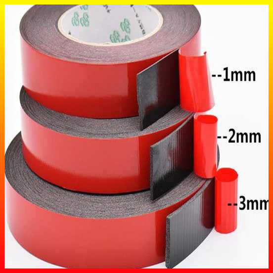 Perekat Tape Dua Sisi Lakban Double Tape 3M Busa Serba Guna Size 10m Resistensi Kuat TaffPACK - 7UHZ01RE