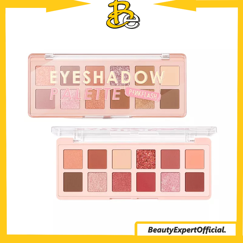 ⭐️ Beauty Expert ⭐️ PINKFLASH EyeShadow Palette 12 Shades High Pigment | PF E15