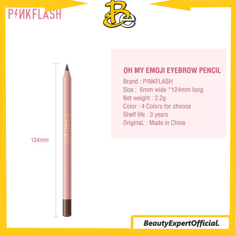 ⭐️ Beauty Expert ⭐️PINKFLASH OhMyEmoji Klasik PF-E02 - Eyebrow Waterproof Pencil