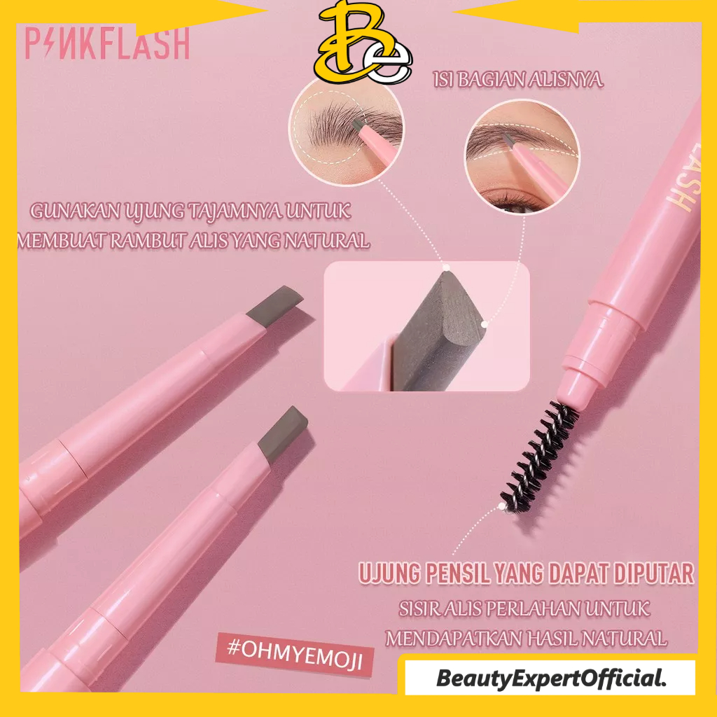 ⭐️ Beauty Expert ⭐️ PINKFLASH OhMyEmoji Automatic PF-E09 - Eyebrow Pencil Lasting 8h WATERPROF