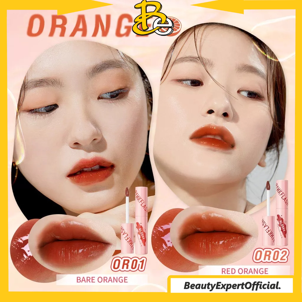 ⭐️ Beauty Expert ⭐️ PINKFLASH Watery Glam Lip Gloss Super Glossy PF-L09 - Lip Tint High Quality Moisturizing