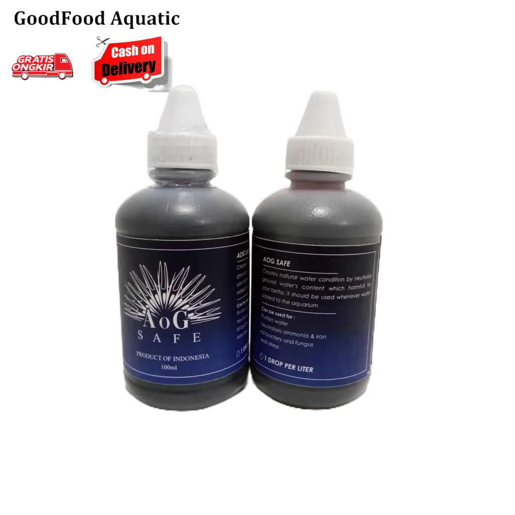 AOG SAFE - Obat Maintenance Air Ikan Cupang (Water Conditioner)