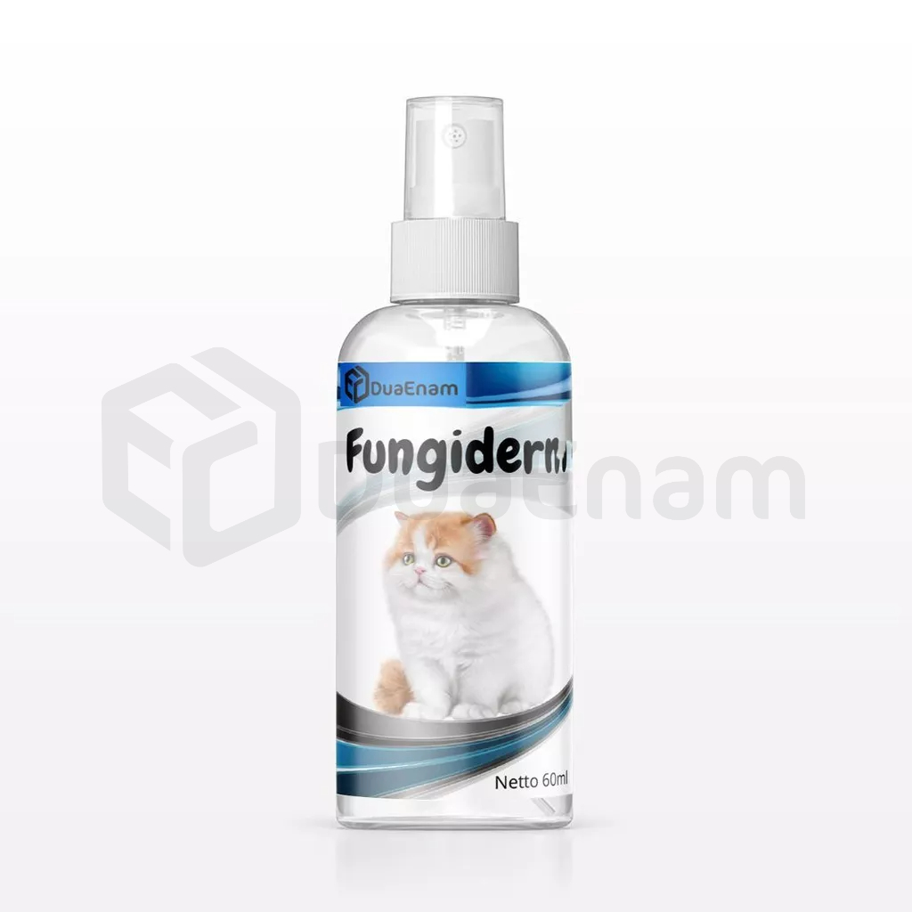 DUAENAM FUNGIDERM vitamin kulit anti jamur kucing pelebat bulu kucing