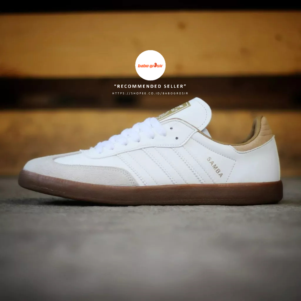 PROMO Sepatu Adidas Samba OG Off White Premium | Sneakers Pria dan Wanita, Harga Murah, Kualitas Mewah dan Terjamin