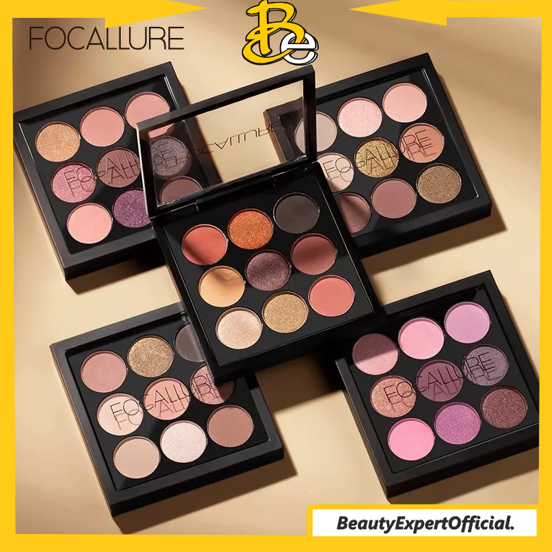 ⭐️ Beauty Expert ⭐️ FOCALLURE 9 Warna Eyeshadow palette mata kosmetik