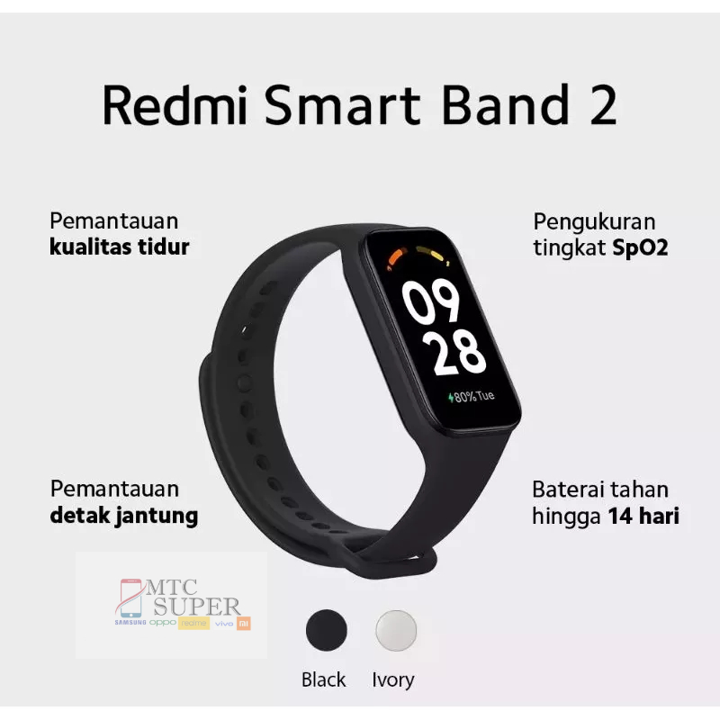 REDMI SMART BAND 2 GARANSI RESMI