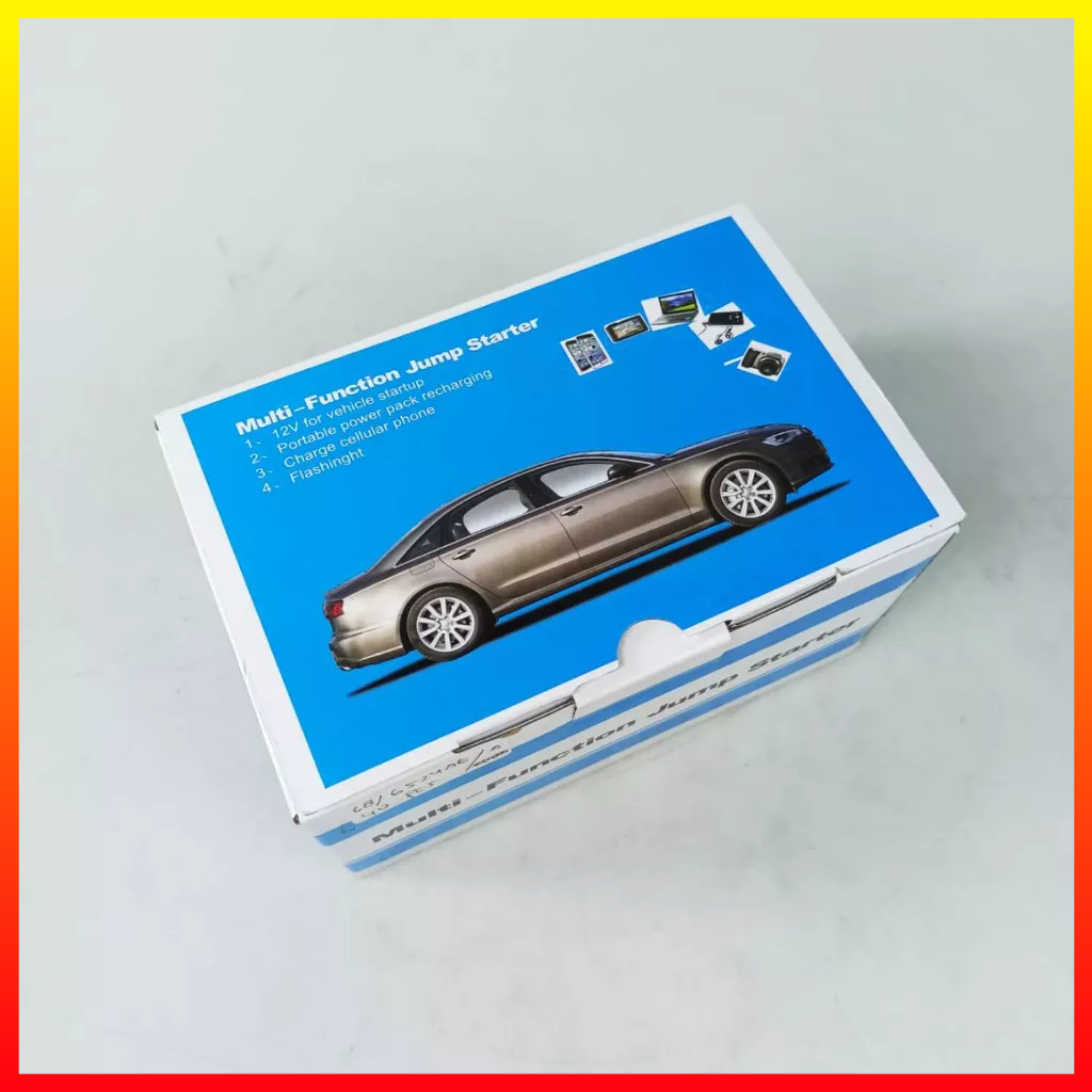 PowerBank Senter Indikator Digital Portable Charger Car Jump Starter 12V 20000mAh 500A LICHEERS R21 - 7CWB07BK