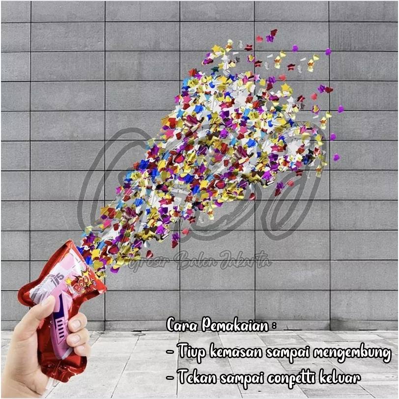 Party Popper Pistol / Party Popper MURAH