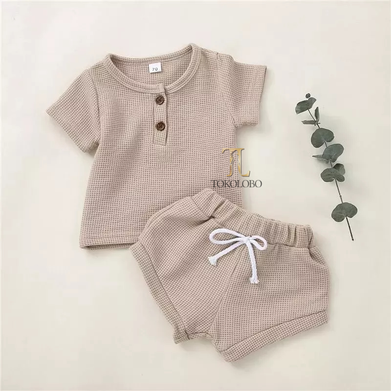 tokolobo 12.12 BIRTHDAY Baju Setelan Anak Caroline Unisex