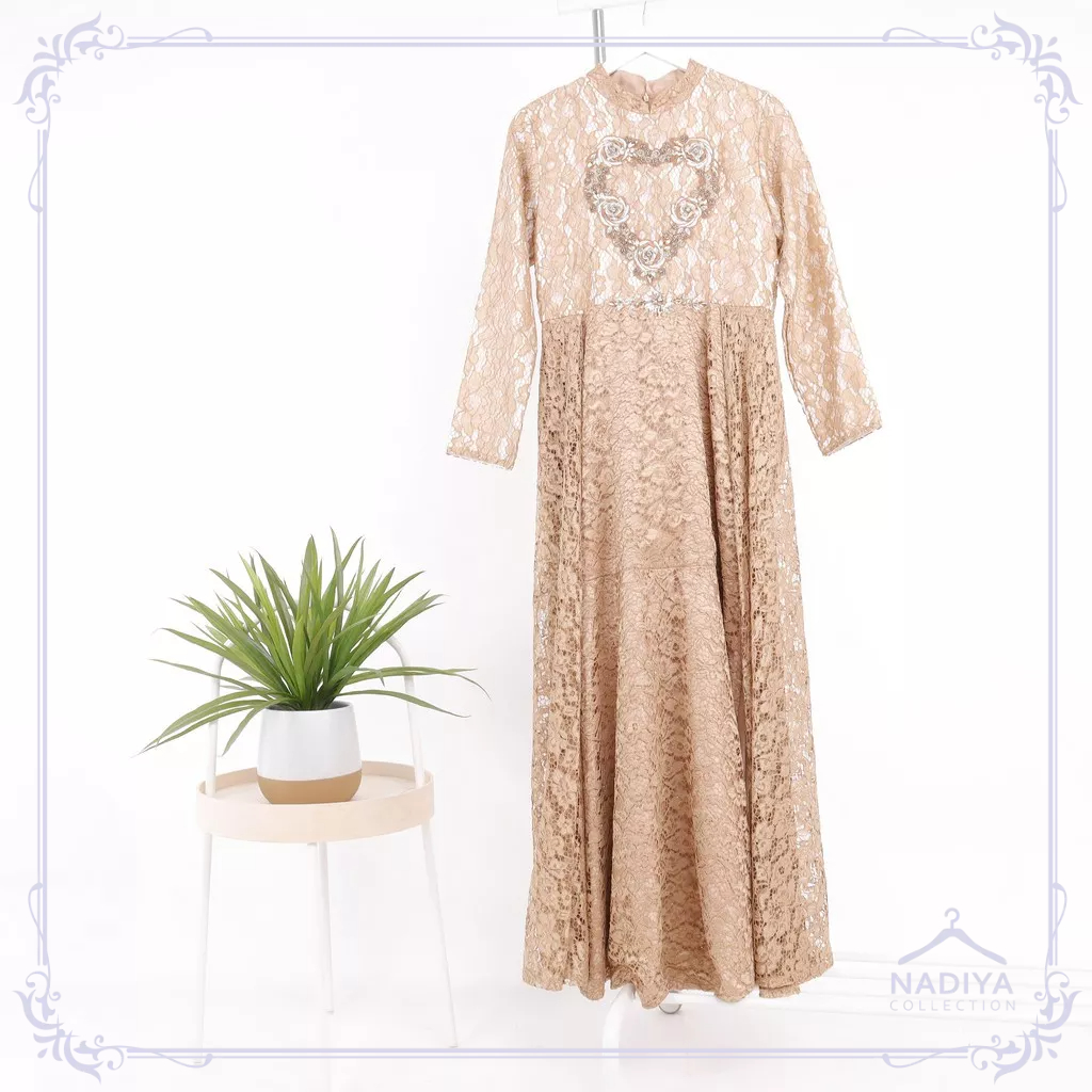 Shafira Dress Prive Ismi Hearty Premium by Nadiya