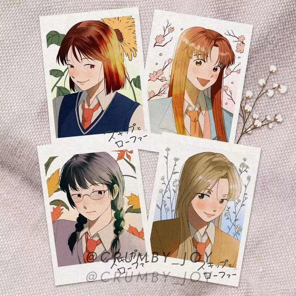 

SLM7 Skip and Loafer Skip To Loafer Fanart / A6 Polaroid Prints by crumby_joy
