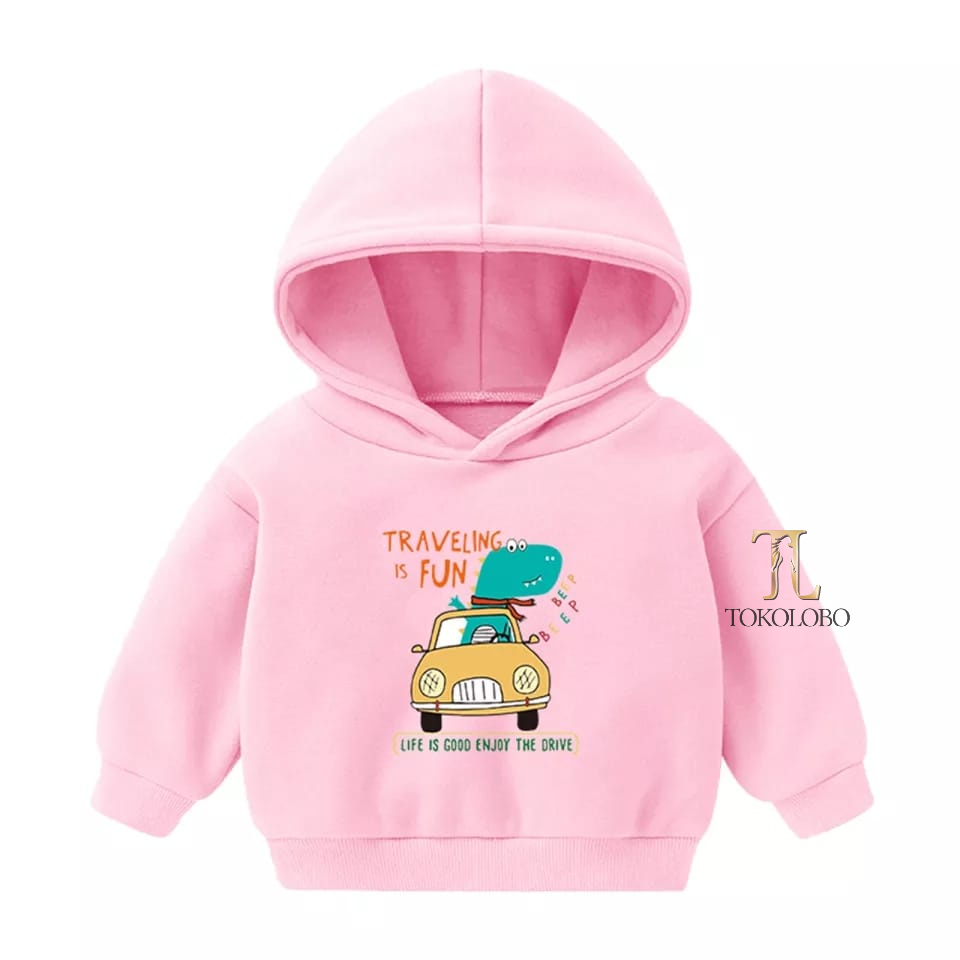 tokolobo SWEATER ANAK TRAVELING DINO UNISEX